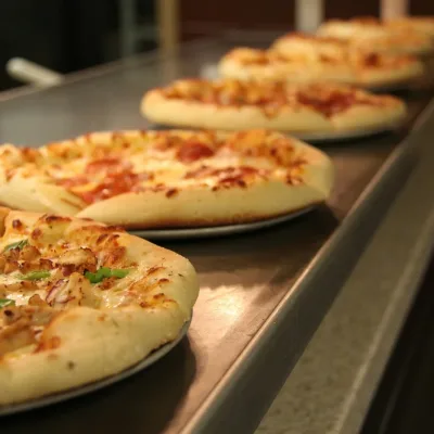 white and brown bread on stainless steel tray